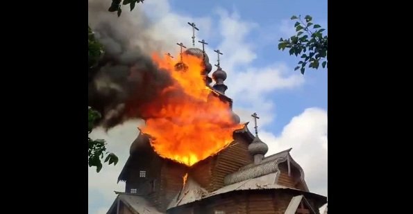 Рашисти знищили Всіхсвятський скит Святогірської лаври на Донеччині, - ВІДЕО