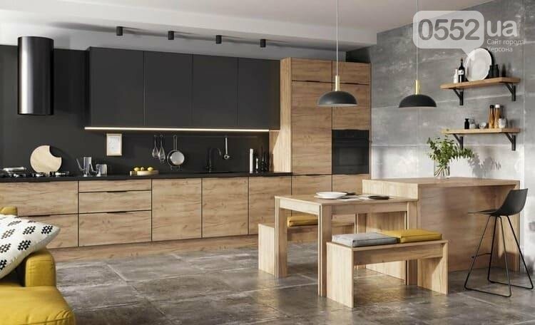 Кухни из шпона: 9 преимуществ и 3 недостатка, фото-4 Кухни из шпона: 9 преимуществ и 3 недостатка, фото-4