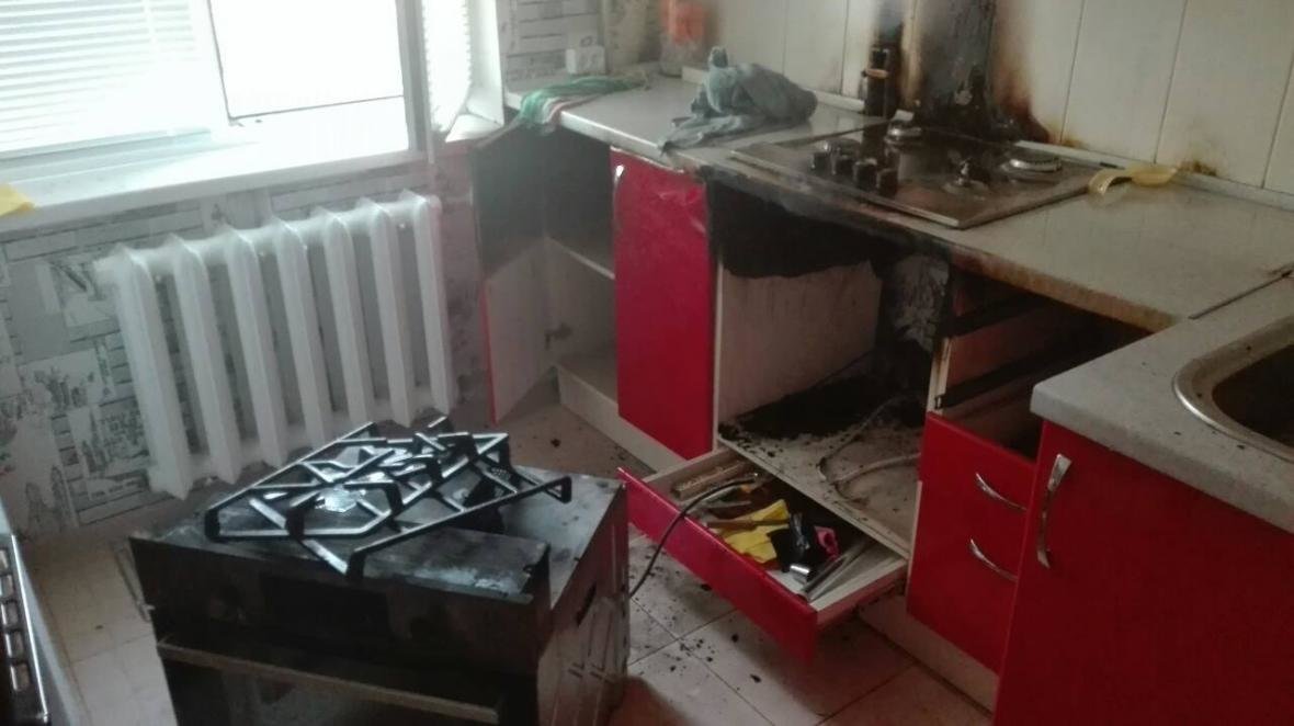 Рятувальники ліквідували пожежу у квартирі в багатоповерхо..., фото-1 Рятувальники ліквідували пожежу у квартирі в багатоповерховому будинку, фото-1