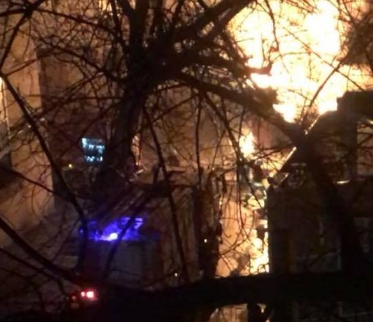 Очевидец рассказал подробности ночного пожара в Херсона , фото-2 Очевидец рассказал подробности ночного пожара в Херсона , фото-2