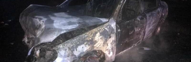 На Херсонщині після зіткнення один із автомобілів загорівся – поліція встановлює обставини 