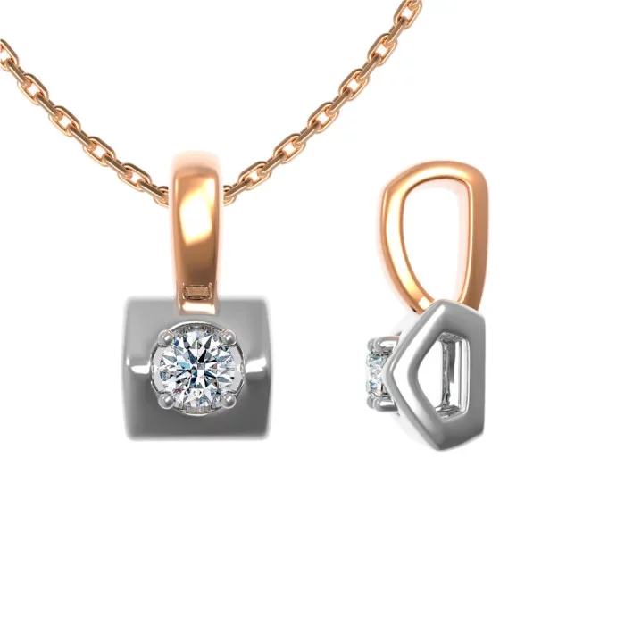 бриллиантовый кулон