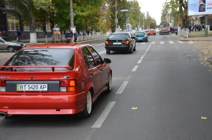 Как херсонские автомобилисты «свой» день отмечали (фото) - фото 1